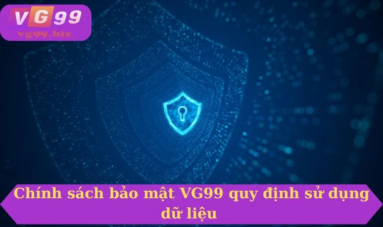 Chính sách bảo mật VG99 quy định sử dụng dữ liệu 